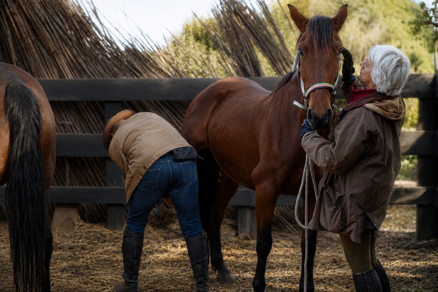 Trato respetuoso y sin bocado con los caballos en el Club Hípico Arbayún